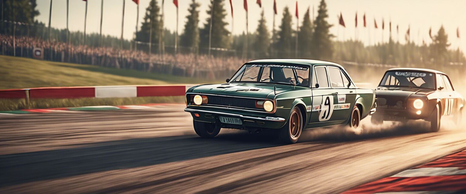 Vintage Touring Car Posters