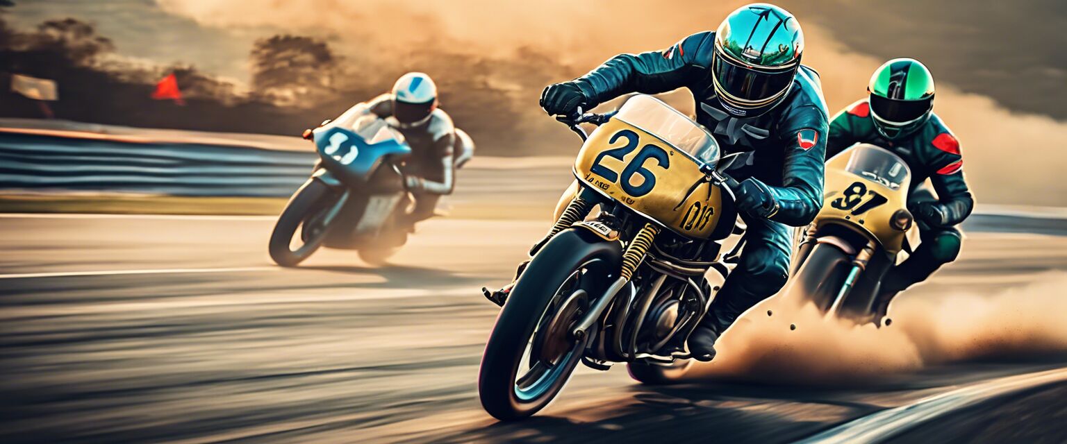 Vintage poster of the Daytona 200