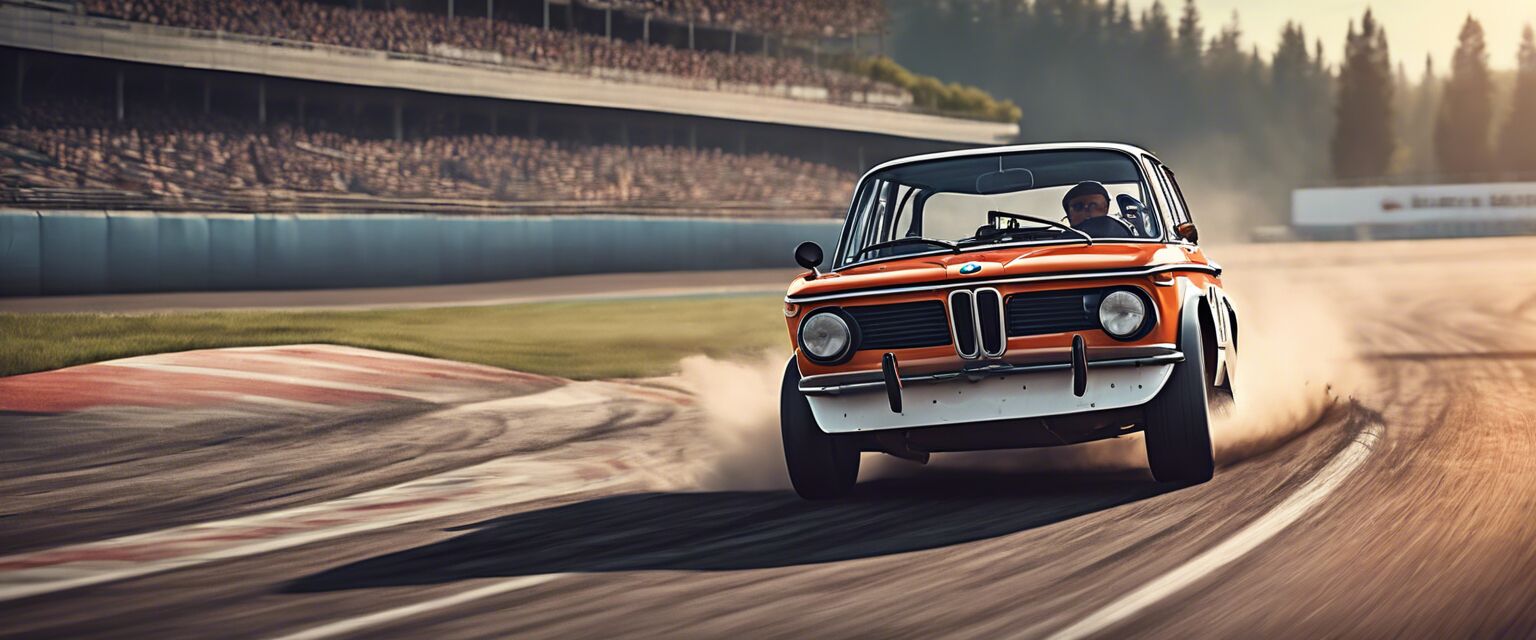 Vintage BMW Touring Car Poster