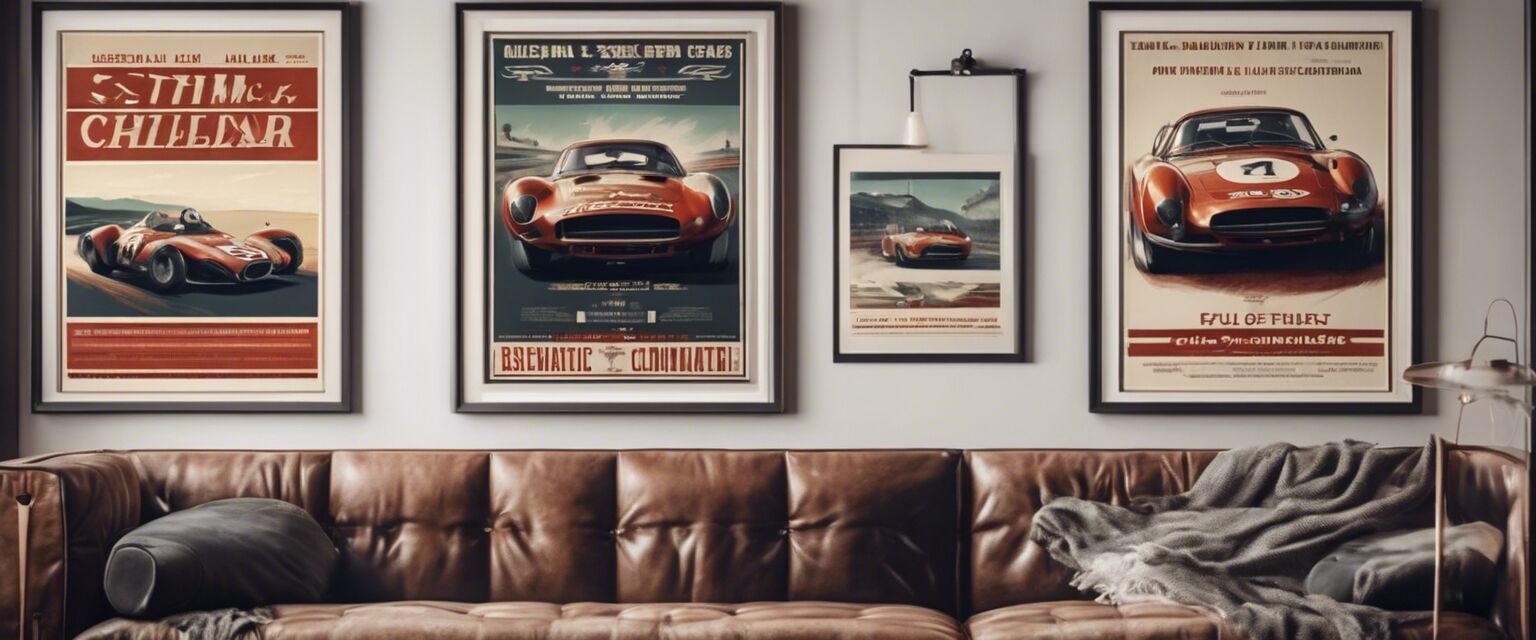 Vintage Racing Poster Collection